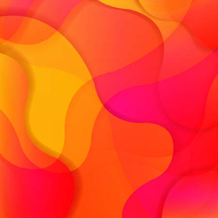 Colorful Bright Background With Line With Gradient Mesh, Vector Illustrationのイラスト素材
