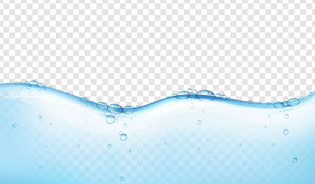 Blue Water Isolated Transparent Backgroundのイラスト素材