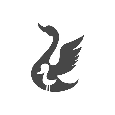 ugly duckのイラスト素材