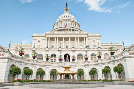 The United States Capitol Building In Washington DC.のeditorial素材