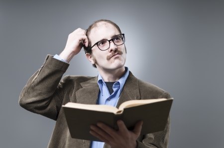 Thinking Professorの写真素材