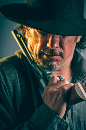 Gunslinger in the shadows  