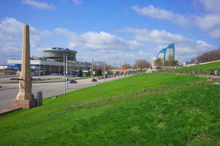 Volgograd. Central embankment.のeditorial素材