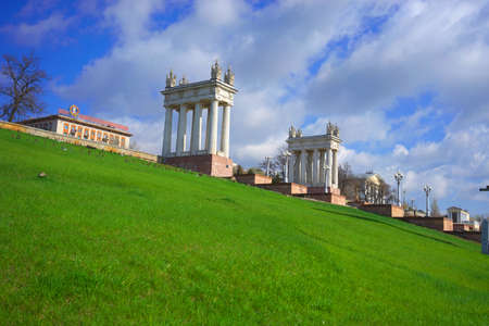 Volgograd. Central embankment.のeditorial素材