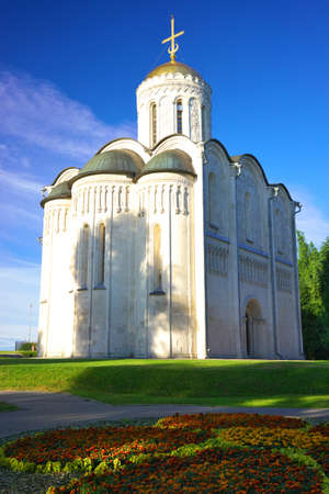 Gold ring of Russia. City Vladimir, Demetrius Cathedral, 1191.の写真素材