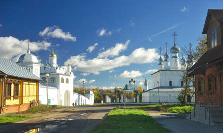 Autumn landscape in Suzdal.