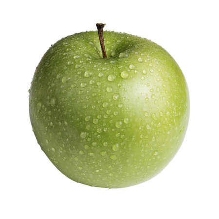 Apple with clipping pathの写真素材