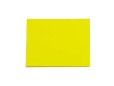 Sticky note isolated on the whiteの写真素材