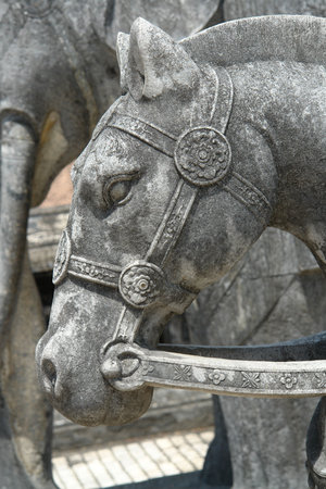 Horse statueの写真素材