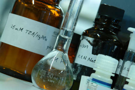 Laboratory bottles