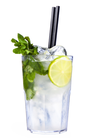 Glass of Mojito Cocktailの写真素材