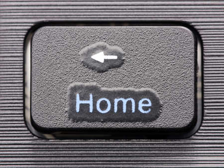 Macro home key on computer keyboard