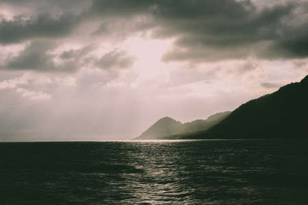 Misty Mountainの写真素材