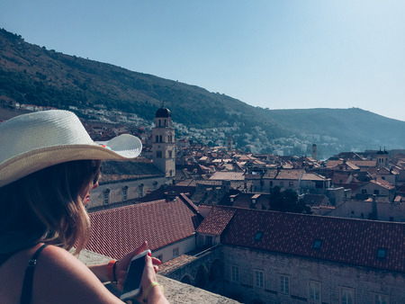 Beautiful view in croatiaの写真素材