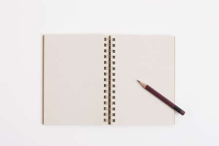 Notebook of the blankの写真素材