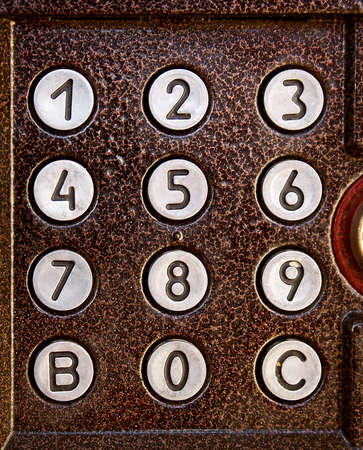 Numbers on intercom