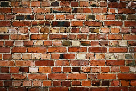 Old brickwallの写真素材