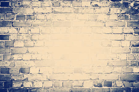 Old brickwall background of an old house in vintage style