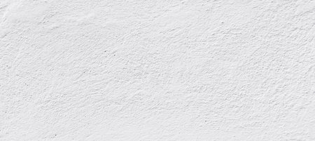 Empty concrete wall covering by white plaster.の写真素材