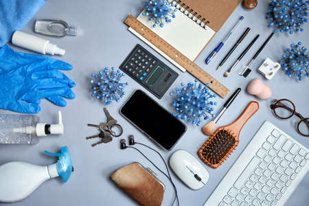 Surfaces that are touched often daily spared germ and virus. Clean and disinfect thoroughly and...
