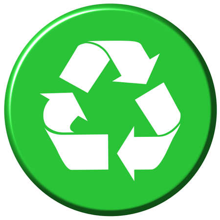 Recycle Buttonの写真素材