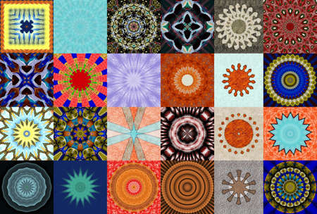 Kaleidoscopic designs
