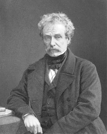 Colin Campbell (1792-1863) on engraving from the 1800s. Scottish soldier. Engraved by Holl from a photograph by Mayal and published in London by W.Mackenzie.のeditorial素材