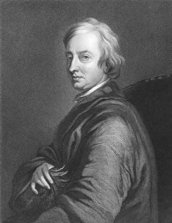 John Dryden (1631-1700) on engraving from the 1800s.Influential English poet, literary critic, translator and playwright who dominated the literary scene of his day that it came to be known as the Age of Dryden. Engraved by C.E.Wagstaff from a painting bのeditorial素材