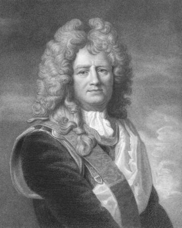 Vauban (1633-1707) on engraving from the 1800s.Marshal of France and the foremost military engineer of his age. Engraved by W.T.Fry from a picture by Lebrun and published in London by Charles Knight, Ludgate Street.のeditorial素材