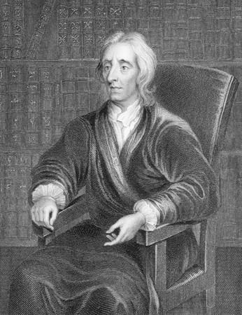 John Locke (1632-1704) on engraving from the 1800s.English philosopher and physician, one of the most influential of Enlightenment thinkers. He is known as the Father of Liberalism. Engraved by H.Robinson and published by J.Tallis.のeditorial素材