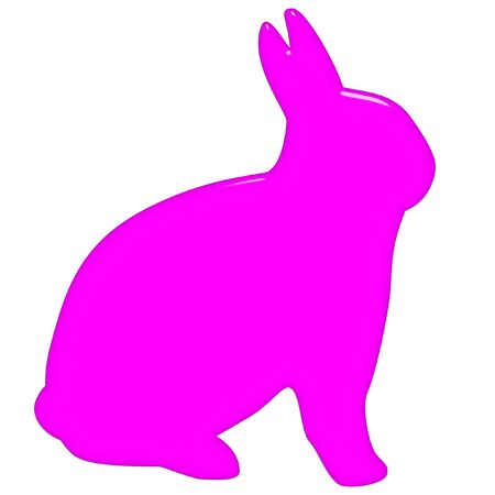 3d rabbit の写真素材