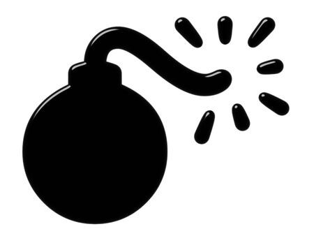 3d bomb の写真素材