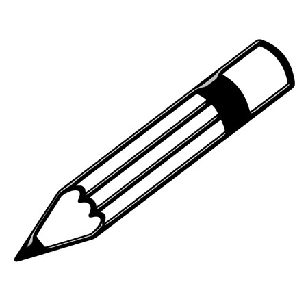 3d pencil の写真素材