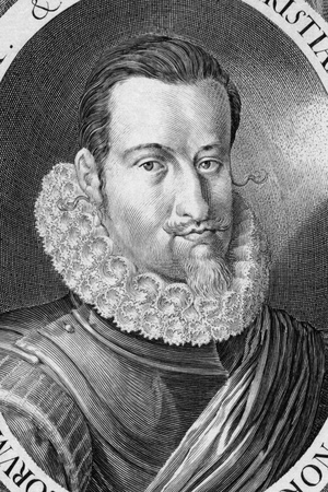 Christian III (1503-1559) on engraving from the 1600s. King of Denmark and Norway. Engraved by Rem.のeditorial素材