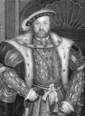 Henry VIII (1491-1547) on engraving from 1838.
King of England during 1509-1547. Engraved by W.T.Fry after a painting by Holbein.のeditorial素材