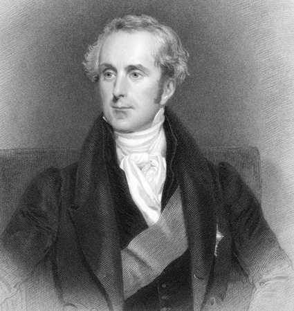 Henry Pelham Fiennes Pelham-Clinton, 4th Duke of Newcastle-under-Lyne (1785-1851) on engraving from 1839. British nobleman and politician. Engraved by W.H.Mote after a painting by  H.W.Pickersgill and published by G.Virtue.のeditorial素材