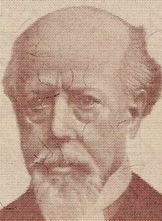 Julio Argentino Roca (1843-1914) on 1000 Australes 1988 Banknote from Argentina. Army general who...