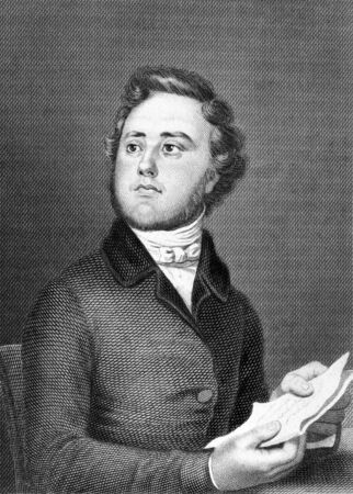 Alexandre Auguste Ledru-Rollin (1807-1874) on engraving from 1859. French politician. Engraved by...