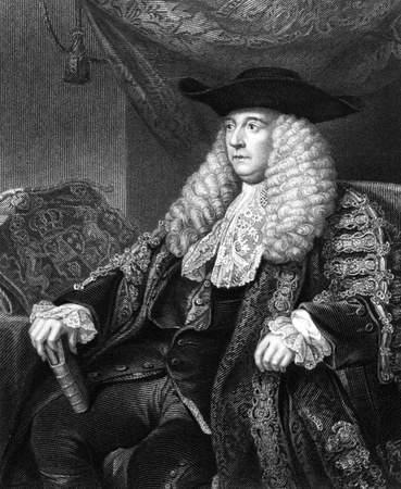 Charles Pratt, 1st Earl Camden (1714-1794) on engraving from 1832. English lawyer, judge and Whig politician. Engraved by H.Robinson and published in ''Portraits of Illustrious Personages of Great Britain'',UK,1832.のeditorial素材