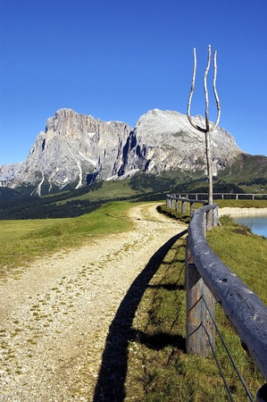 A GREAT VIEW OF ITALIAN ALPSの写真素材