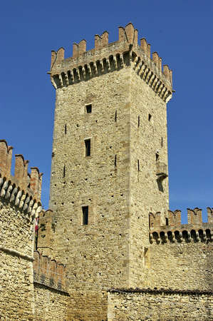 a nice view of a towerの写真素材