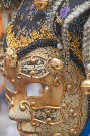 carnival mask in Venice,Italyの写真素材