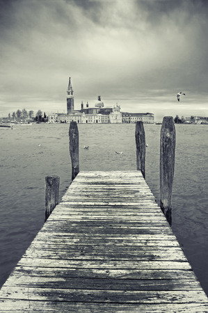 artisctic view of Venice,Italyの写真素材