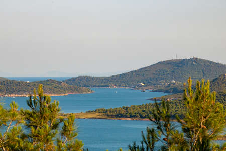 High view of the islands.