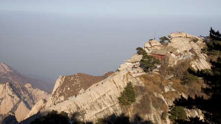 Mount Huaの写真素材
