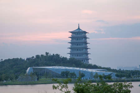 Xi An expo gardenのeditorial素材