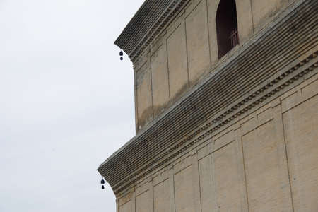 China shaanxi xi 'an wild goose pagodaのeditorial素材