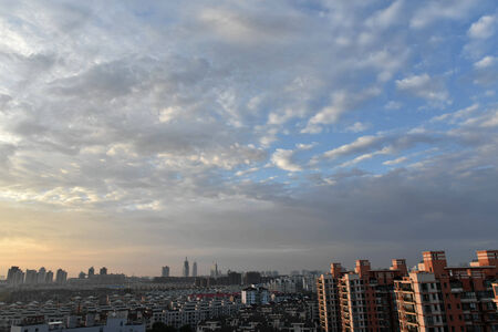 early morning in the cityのeditorial素材