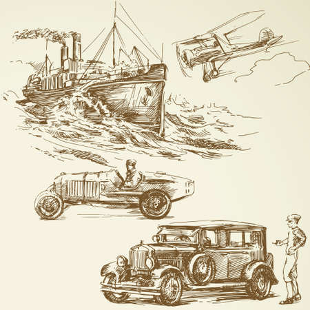 old timesのイラスト素材