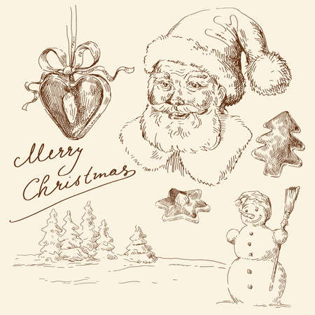 christmas cardのイラスト素材